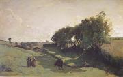 Jean Baptiste Camille  Corot, Le vallon (mk11)